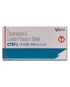 CTD L 12.5/25 MG TAB 10'S