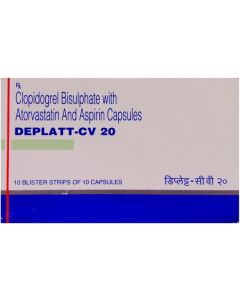 DEPLATT CV 20MG CAP 10'S