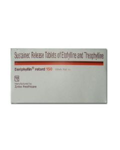 DERIPHYLLIN RETARD 150MG TAB 30S