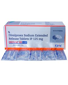 DESVAL ER 125MG TAB 10S