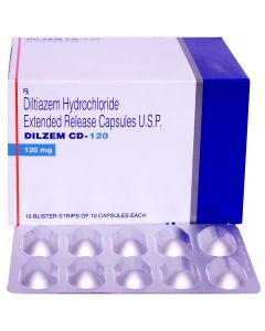 DILZEM CD 120MG CAP 10S