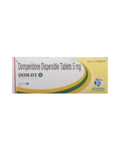DOM DT 5MG TAB 10S