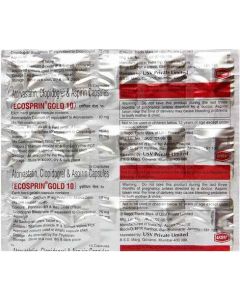 ECOSPRIN GOLD 10MG TAB 15'S