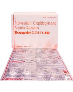 ECOSPRIN GOLD 20MG CAP 15'S