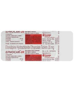 EFNOCAR 20MG TAB 10S