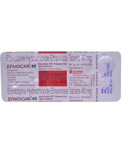 EFNOCAR 40MG TAB 10S