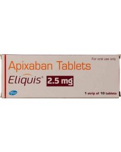 ELIQUIS 2.5MG TAB 10S