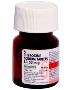 ELTROXIN 50MCG TAB 120S