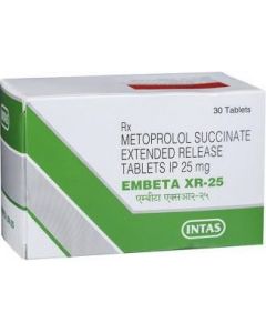 EMBETA XR 25MG TAB 30S