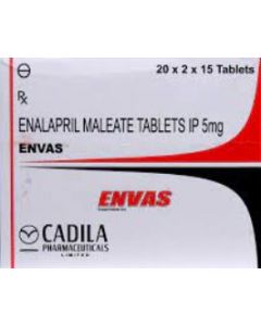 ENVAS 5MG TAB 15S