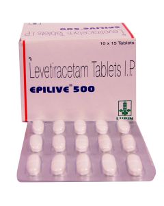 EPILIVE 500MG TAB 15S