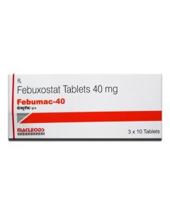 FEBUMAC 40 MG TAB 10S
