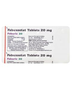 Feburic 20mg Tablet 15s