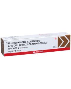 FLUCORT C SKIN CREAM 20GM
