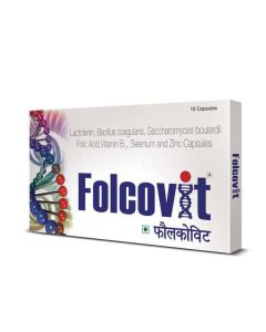 FOLCOVIT CAP 10S