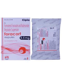 FORACORT 0.5 RESPULES 2ML 5S