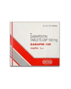 GABAPIN 100MG TAB 15S