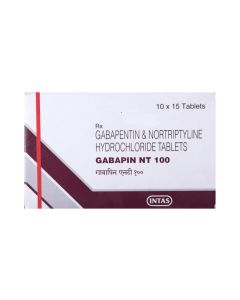 GABAPIN NT 100MG TAB 15S