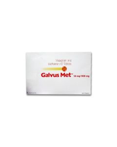 GALVUS MET 50/1000MG TAB 15S
