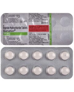 GANATON 50MG TAB 10S