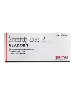 GLADOR 1MG TAB 15S