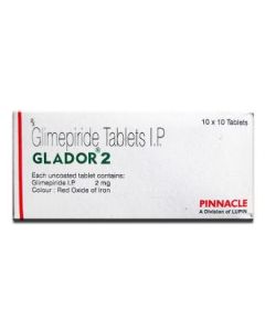 GLADOR 2MG TAB 15S