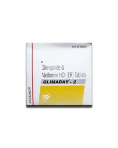 GLIMADAY 2MG TAB 14S