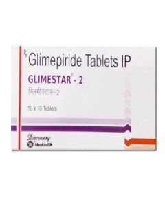 GLIMESTAR 2MG TAB 10S