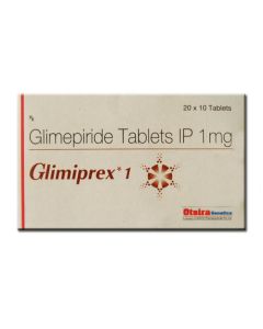 GLIMIPREX 1MG TAB 10S