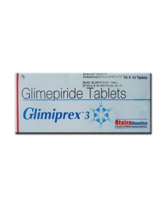 GLIMIPREX 3MG TAB 10S