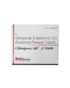 GLIMIPREX MF FORTE 2 TAB 10S
