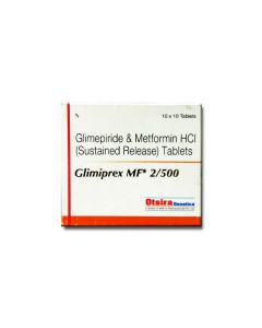 GLIMIPREX MF 2/500MG TAB  10S