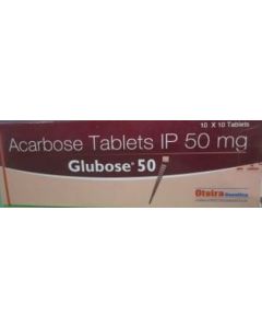 GLUBOSE 50MG TAB 10S