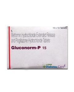 GLUCONORM P 15MG TAB 10S