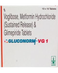 GLUCONORM VG1  TAB 15S