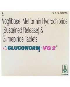GLUCONORM VG2  TAB 15S