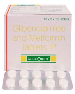 GLUCORED TAB 10S