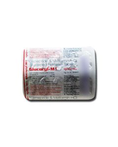 GLUCORYL M1 MG TAB 15S