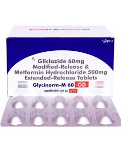 GLYCINORM  M 60MG OD TAB 10S