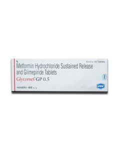 GLYCOMET GP 0.5MG TAB 10S