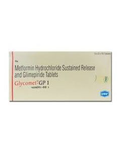 GLYCOMET GP 1MG TAB 15S