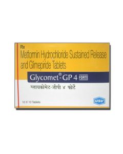 GLYCOMET GP 4 FORTE TAB 10'S
