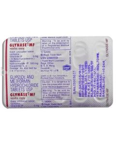 GLYNASE MF TAB 10S