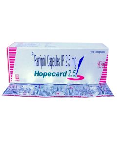 HOPECARD 2.5MG CAP 10S