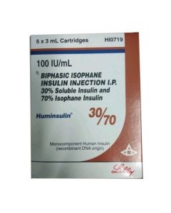 HUMINSULIN 30/70 CARTRIDGE