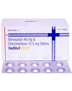 Inditel 40mg Ch Tab 10s