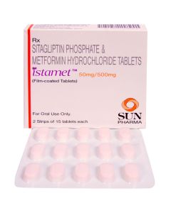 ISTAMET XR 500MG TAB 10'S