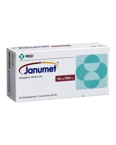 JANUMET 50/500MG TAB 15'S