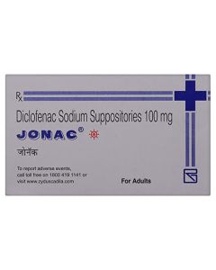 JONAC SUPPOS ADULT 100MG 5'S