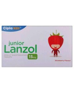 JUNIOR LANZOL 15MG TAB 15S